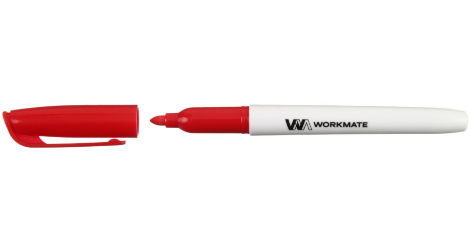 Маркер для вайтбордов Workmate W-8 красный