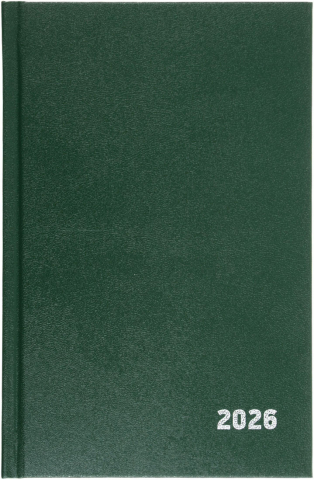 Ежедневник датированный на 2026 год BG 135×205 мм, 168 л., зеленый Ежедневник датированный на 2026 год BG 135×205 мм, 168 л., зеленый