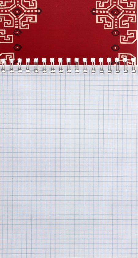 Тетрадь-блокнот на гребне «Типография Победа», 145*200 мм, 48 л., клетка 