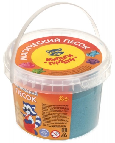 Песок для лепки «Магический песок», 500 г., синий Песок для лепки «Магический песок», 500 г., синий
