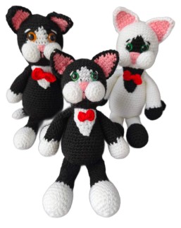 Игрушка «Котик» (Аксютина Л.А.) 25 см, ассорти