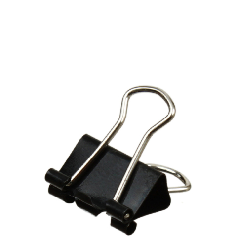 Зажим для бумаг Brauberg 15 мм, до 45 л., черный