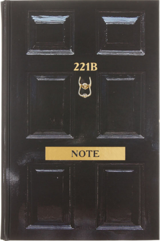 Блокнот «Стильный», 140*215 мм, 96 л., «Шерлок» 221b Note (бежевые страницы) Блокнот «Стильный», 140*215 мм, 96 л., «Шерлок» 221b Note (бежевые страницы)