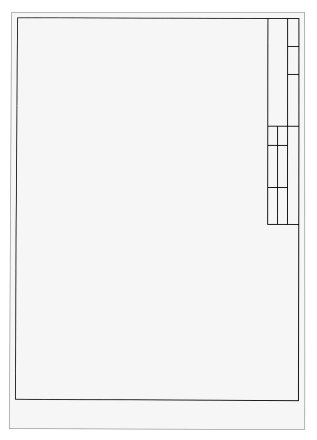 Папка для черчения , А4 (210*297 мм), 10 л., 180 г/м², с горизонтальным штампом Папка для черчения , А4 (210*297 мм), 10 л., 180 г/м², с горизонтальным штампом