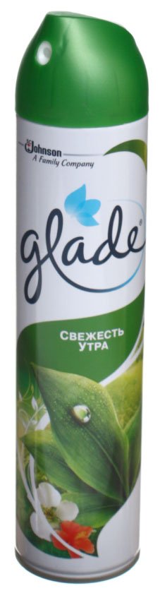 Освежитель воздуха Glade , 300 мл, «Свежесть утра» Освежитель воздуха Glade , 300 мл, «Свежесть утра»