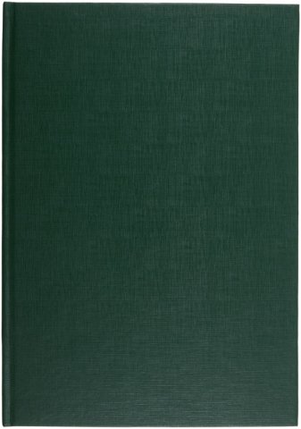 Книга учета «Красная звезда», 205*294 мм, 100 л., линия, зеленая