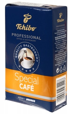 Кофе натуральный молотый Tchibo Professional Special Cafe, 250 г, сильнообжаренный 