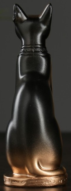 Фигура гипсовая «Кошка египетская», 7*14*5 см, цвет бронзовый Фигура гипсовая «Кошка египетская», 7*14*5 см, цвет бронзовый