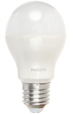 Лампа энергосберегающая светодиодная Philips, 11W (95W), 230V, цоколь E27, 6500K, 1230 лм, холодный дневной свет