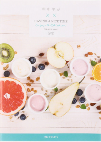 Тетрадь общая А4, 80 л. на скобе «Фруктовый коктейль», 208*297 мм, линия Тетрадь общая А4, 80 л. на скобе «Фруктовый коктейль», 208*297 мм, линия