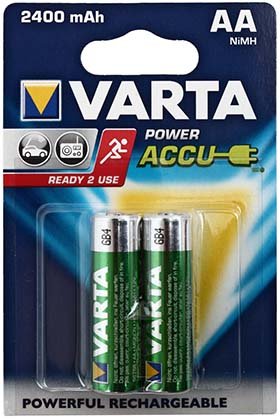 Аккумулятор Varta, AA, 1.2V, 2400 mAh