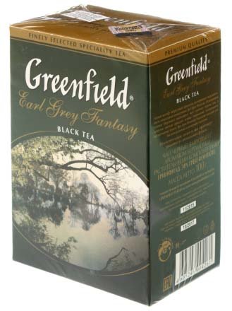 Чай Greenfield, 100 г, Earl Grey Fantasy, черный чай