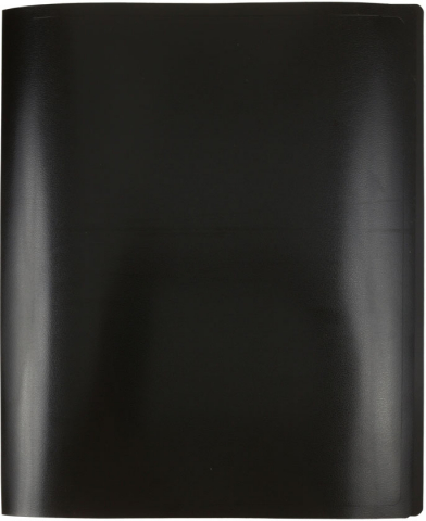 Папка пластиковая на 4-х кольцах Buro, толщина пластика 0,4 мм, черная