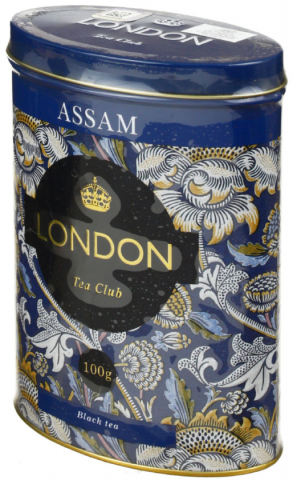 Чай London Tea Club в жестяной банке, 100 г, Assam, черный чай Чай London Tea Club в жестяной банке, 100 г, Assam, черный чай