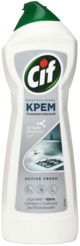 Крем чистящий Cif Professional, 750 мл, Аctive Fresh