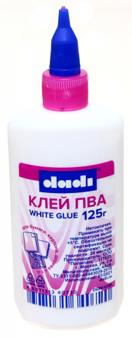 Клей ПВА Dadi, 125 г (125 мл) Клей ПВА Dadi, 125 г (125 мл)