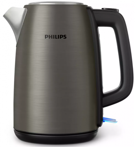 Электрочайник Philips HD 9352/80, цвет титановый с черным