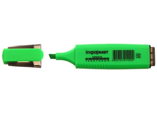 Маркер-текстовыделитель inФормат зеленый