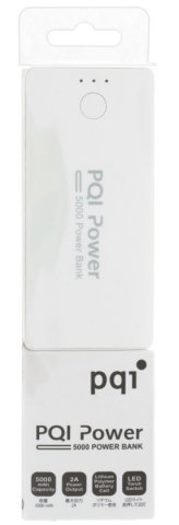 Аккумулятор i-Power 5000C PQI, 5000 mAh, белый White