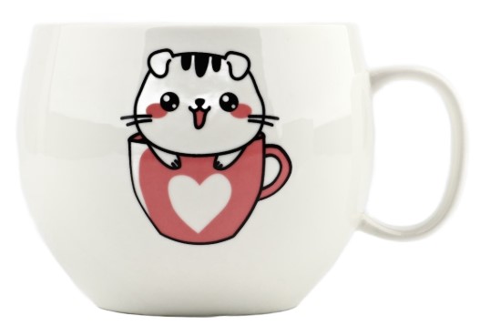 Кружка керамическая Sima-Land 600 мл, «Для большого счастья»