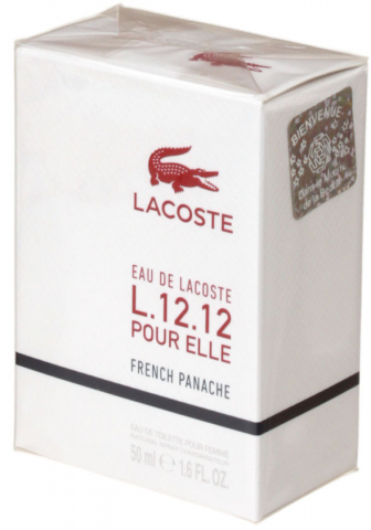 Вода туалетная Lacoste L.12.12 Pour Elle French Panache, 50 мл