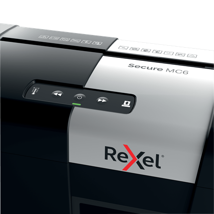 Шредер Rexel Secure MC6, размер частиц 2*15 мм Шредер Rexel Secure MC6, размер частиц 2*15 мм