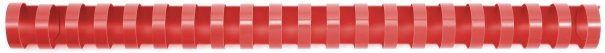 Пружина пластиковая StarBind 22 мм, красная