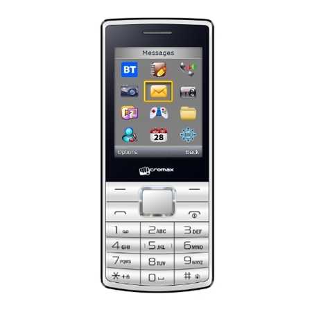 Телефон мобильный Micromax X705, White, корпус белого цвета