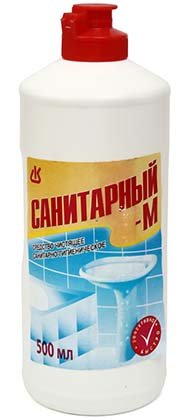 Средство чистящее санитарно-гигиеническое «Санитарный-М», 500 мл Средство чистящее санитарно-гигиеническое «Санитарный-М», 500 мл