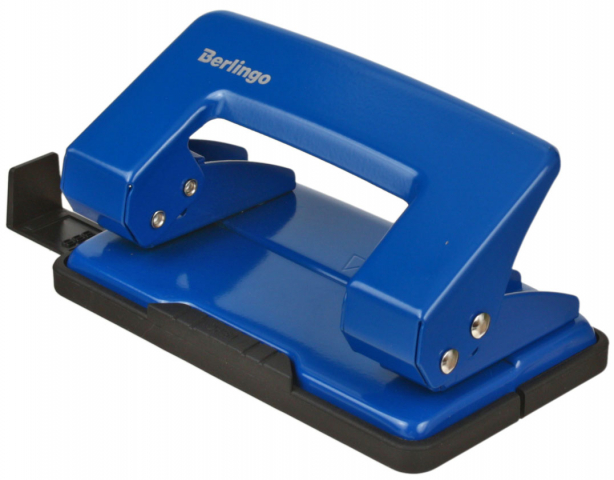 Дырокол Berlingo Universal 105×60 мм, 10 л., синий