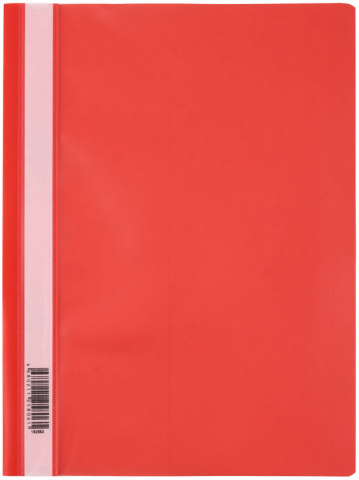 Папка-скоросшиватель пластиковая А4 OfficeSpace, толщина пластика 0,16 мм, красная Папка-скоросшиватель пластиковая А4 OfficeSpace, толщина пластика 0,16 мм, красная