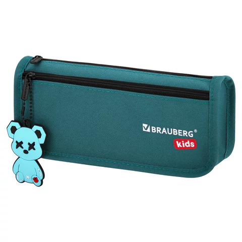 Пенал мягкий Brauberg Kids 220×100×60 мм, Cool Bear