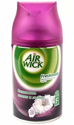 Сменный баллон к освежителю воздуха Air Wick , 250 мл, «Нежность шелка и лилии»