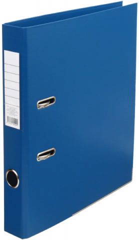 Папка-регистратор Attache Standart с двусторонним ПВХ-покрытием корешок 50 мм, синий