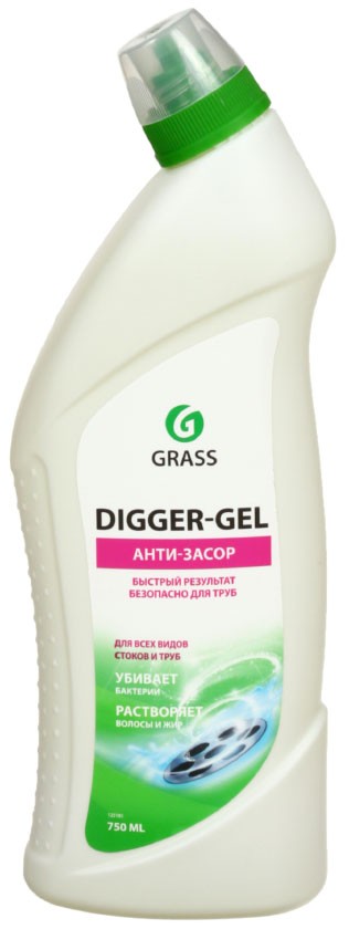 Гель для прочистки труб Digger-gel, 750 мл