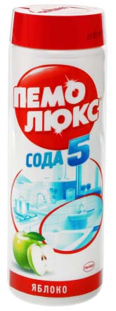 Средство для чистки «Пемолюкс», 480 г, «Яблоко» Средство для чистки «Пемолюкс», 480 г, «Яблоко»