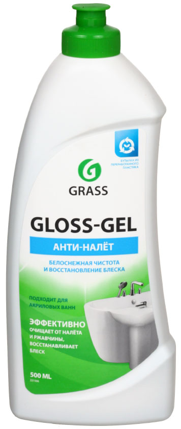 Чистящий гель для удаления известкового налета и ржавчины Grass Gloss Gel, 500 мл