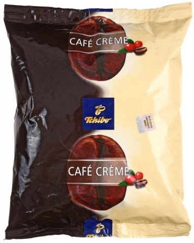 Кофе натуральный в зернах Tchibo Cafe Creme Suisse, 500 г, среднеобжаренный