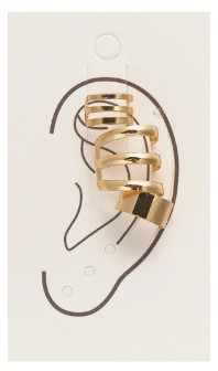 Набор серег «Каффы», 3 шт., «Классика», золотистые