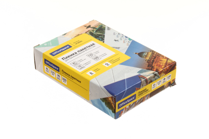 Пленка для ламинирования OfficeSpace А7 (80×111 мм), 125 мкм, глянец, 100 шт.