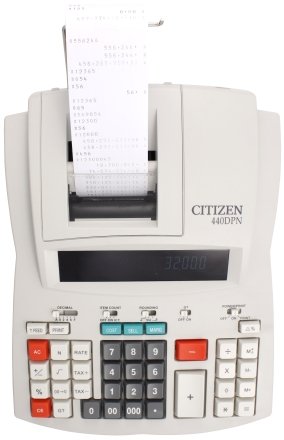 Калькулятор печатающий 14-разрядный Citizen CX-440 DPN