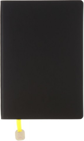 Ежедневник недатированный In Black, 145*210 мм, 136 л., желтый