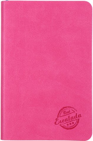 Книжка записная Notebook, 90*140 мм, 160 л., без графления, малиновая