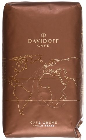 Кофе натуральный в зернах Davidoff Caffe Creme, 500 г, среднеобжаренный