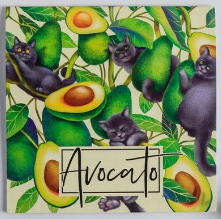Блокнот на скобе Avocato, 100*100 мм, 16 л., клетка Блокнот на скобе Avocato, 100*100 мм, 16 л., клетка