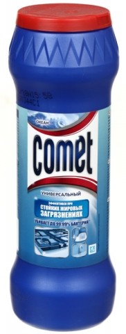 Чистящее средство Comet, 475 г, «Океан с хлоринолом» Чистящее средство Comet, 475 г, «Океан с хлоринолом»