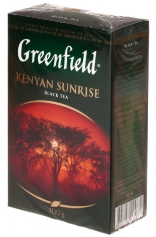 Чай Greenfield 100 г, Kenyan Sunrise, черный чай