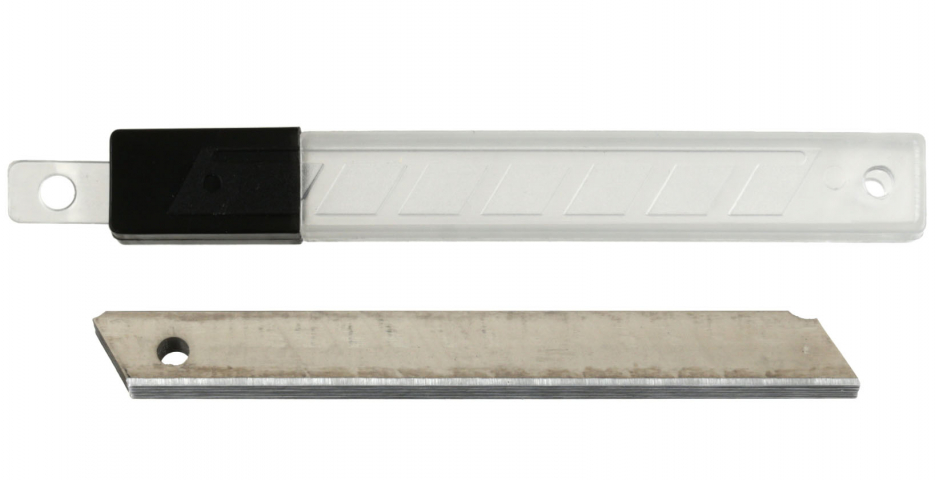 Лезвия для ножей Silwerhof ширина лезвия 9 мм, 10 шт. Лезвия для ножей Silwerhof ширина лезвия 9 мм, 10 шт.