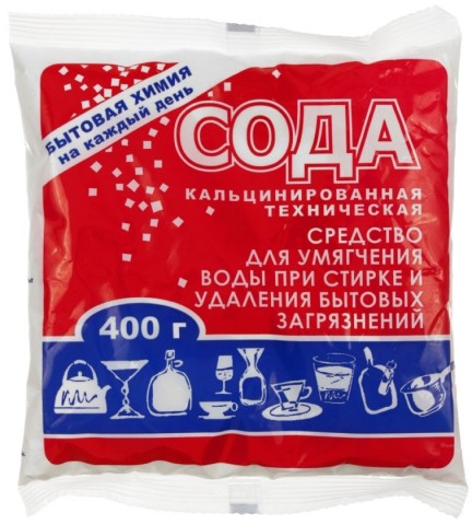 Сода кальцинированная техническая, 400 г. Сода кальцинированная техническая, 400 г.