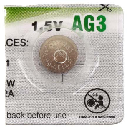 Батарейка щелочная дисковая Camelion Alkaline, AG3, BP10, 1.5V